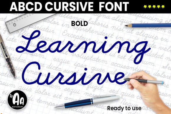 Abcd Cursive Bold Font for Campaign Design