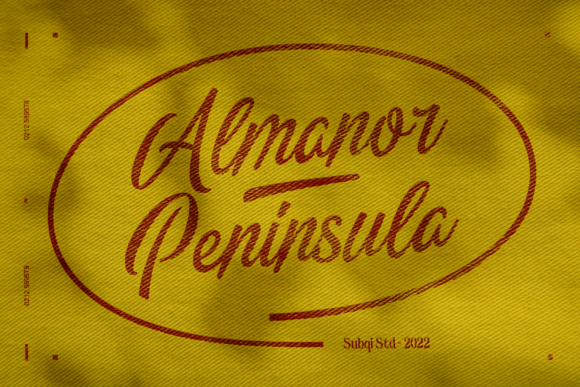 Almanor Peninsula: A Distinctive Display Typeface