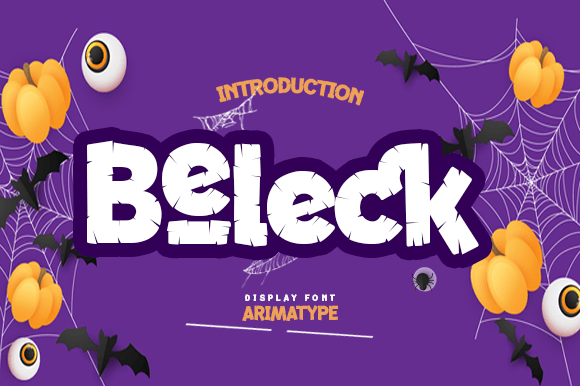 Beleck: A Whimsical Display Font for Makers