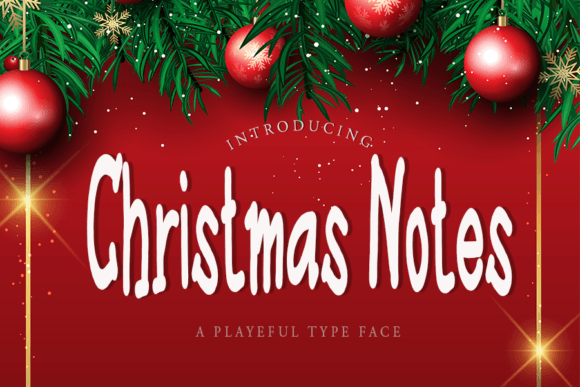 Christmas Notes: The Perfect Script Font for Holiday Design
