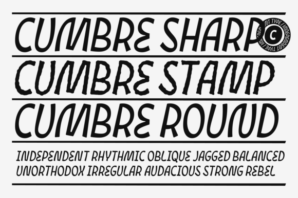 Cumbre Font Review for Bold Brand Identity