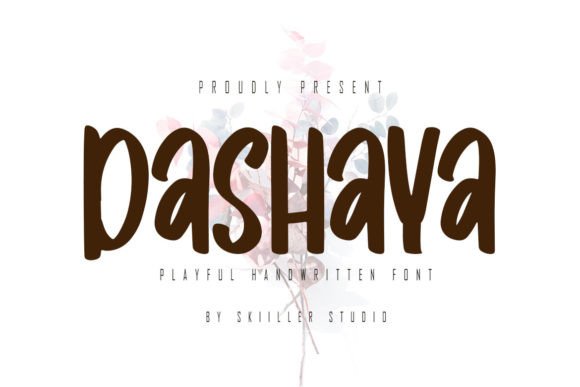 Dashaya: A Playful Handwritten Font for Web Design