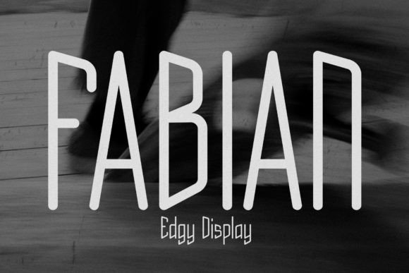 Fabian: The Edgy Punk Display Typeface for Bold Creators