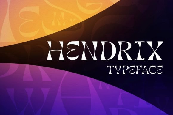Hendrix Display Font for Small Business Branding
