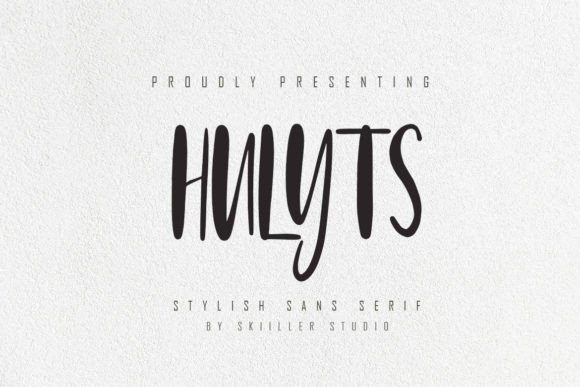 Hulyts Font: Bold Branding for Modern Business