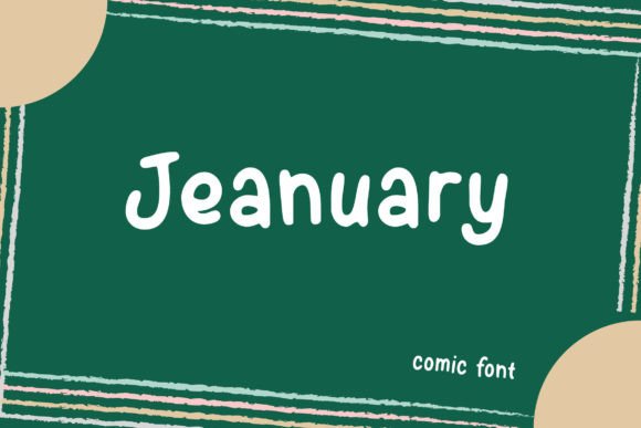 Jeanuary: A Handwritten Font for Makers