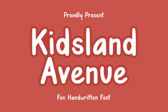 Kidsland Avenue: A Playful Display Font for Editors