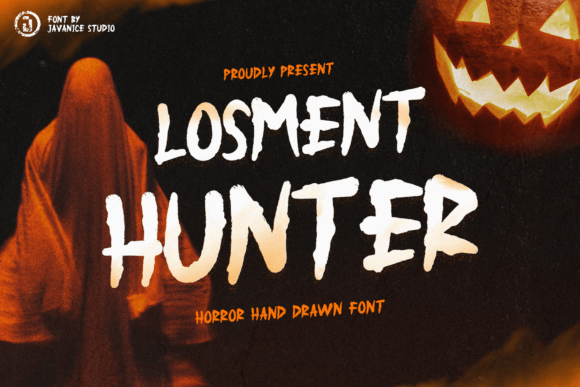 Losment Hunter: A Horror Display Font for Editors