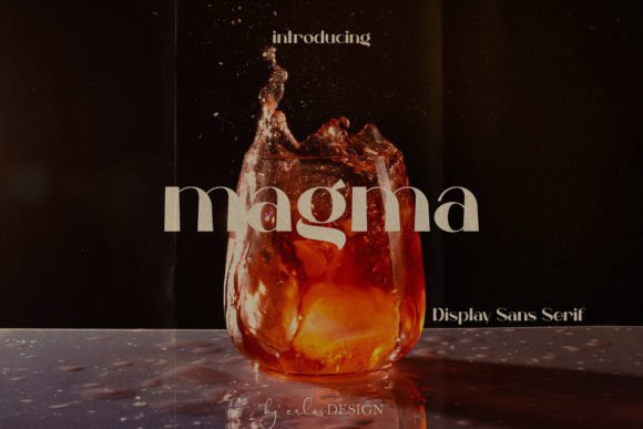 Magma Font: Modern Display Type for Bold Campaigns