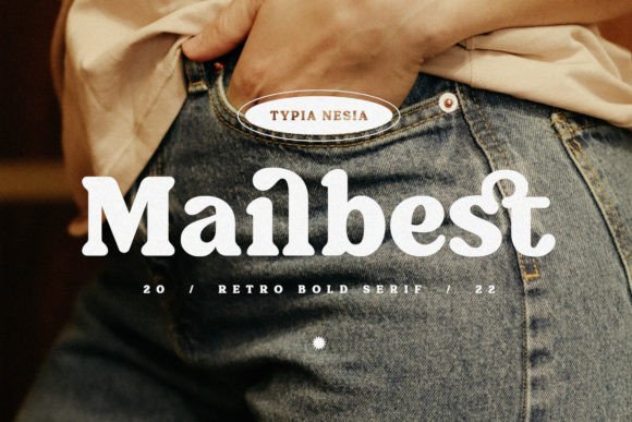 Mailbest: A Retro Serif Font for Bold Branding