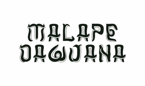 Malape Dawuana Typeface for Bold Branding