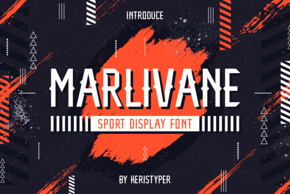 Marlivane Font: Bold Typography for Esports and Sports Campaigns