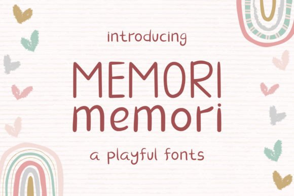 Memori: A Quirky Sans-Serif Font for Crafters