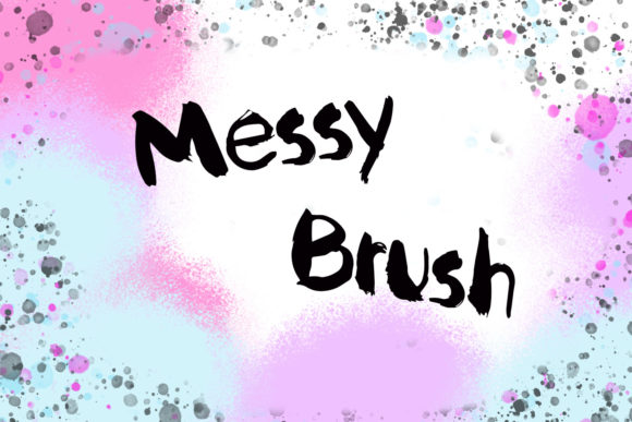 Messy Brush: A Watercolor Script Font for Web Design