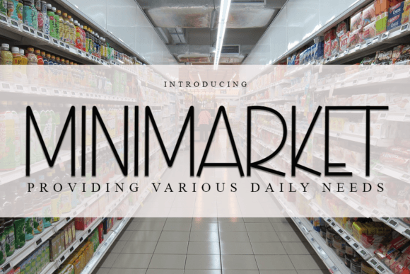 Minimarket: A Modern Handwritten Typeface for Editorial Design