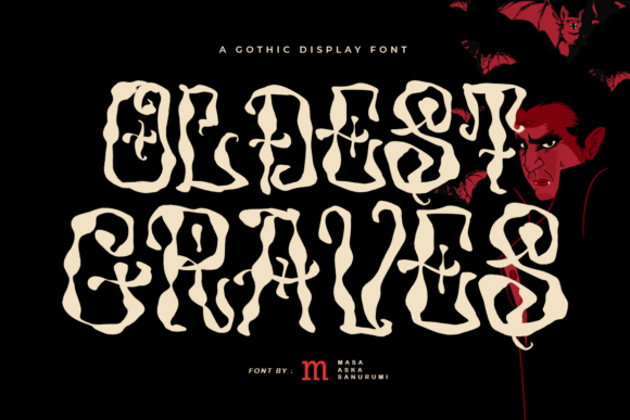 Oldest Graves Typeface for Editorial Design