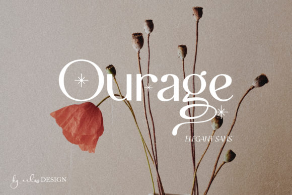 Ourage Typeface for Modern Brand Identity