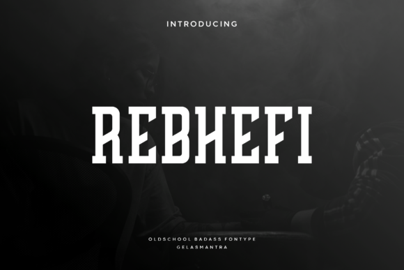 Rebhefi: Bold Display Font for Campaigns