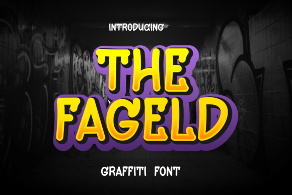 The Fageld Font: Bold Slab Serif for Modern Branding