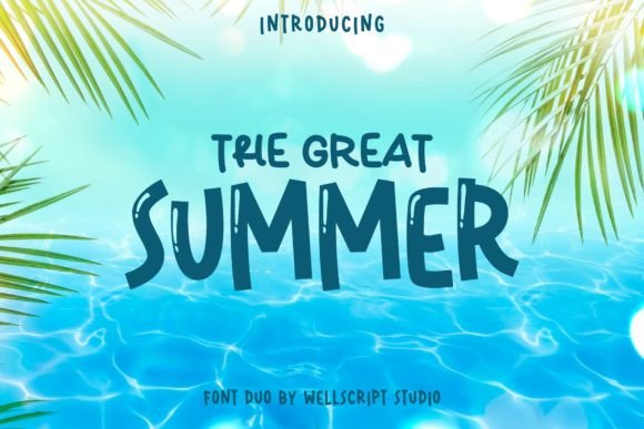 The Great Summer Duo Typeface for Digital Campaigns